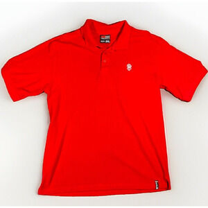 Vintage y2k Southpole Polo Shirt Men’s XXL Red Loose Baggy Preppy‎ Skater
